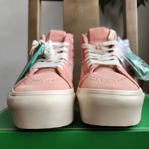 Vans Vault Sk8-Hi Reissue Platform XJoe Fresh Goods Coral Aim Sz 11W - Picture 6 of 14